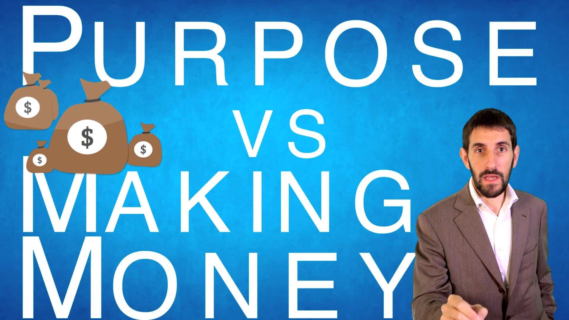 The importance of purpose